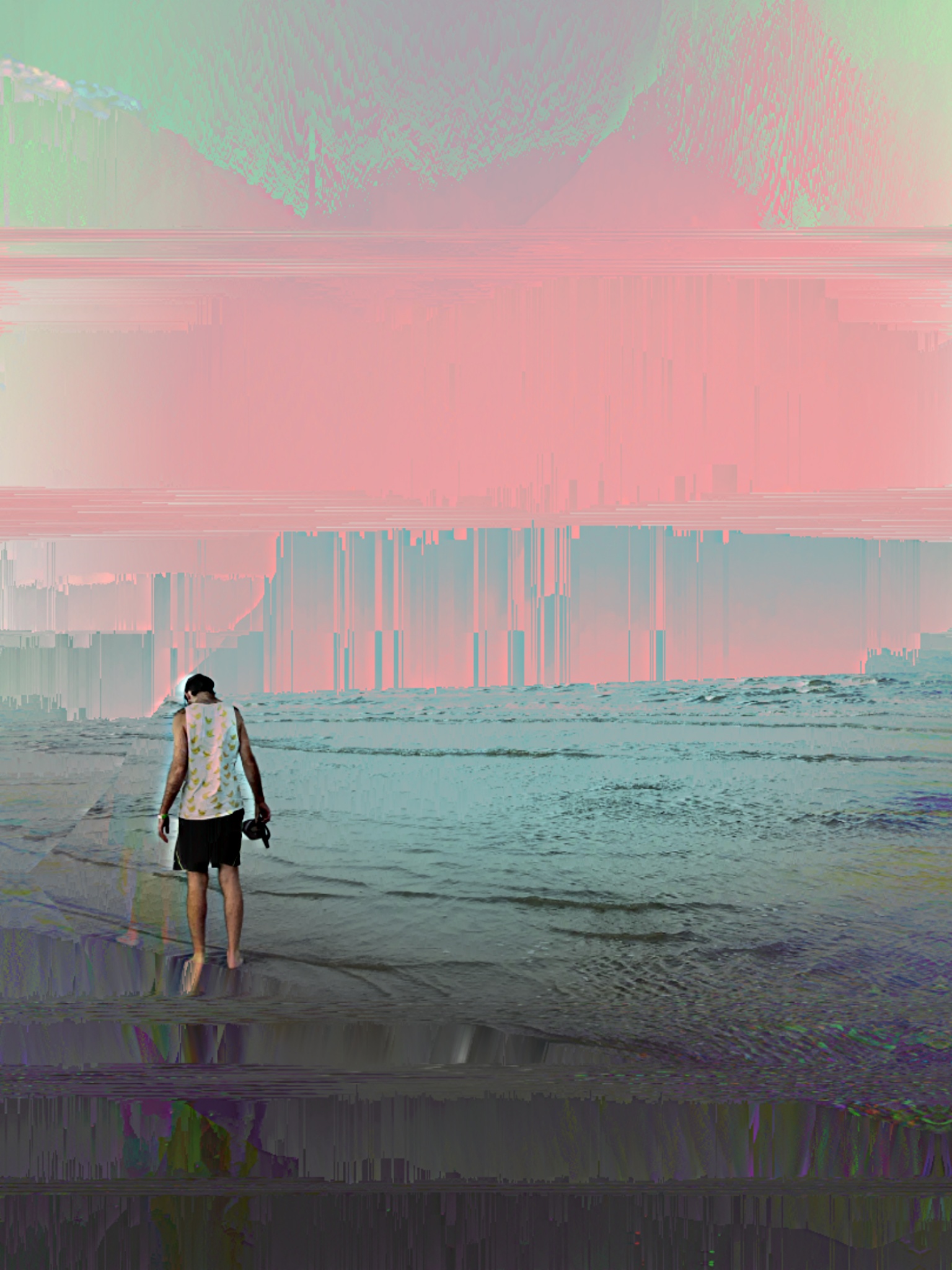 Space Cowboy on the Shores of P0rt Ar4n5445.