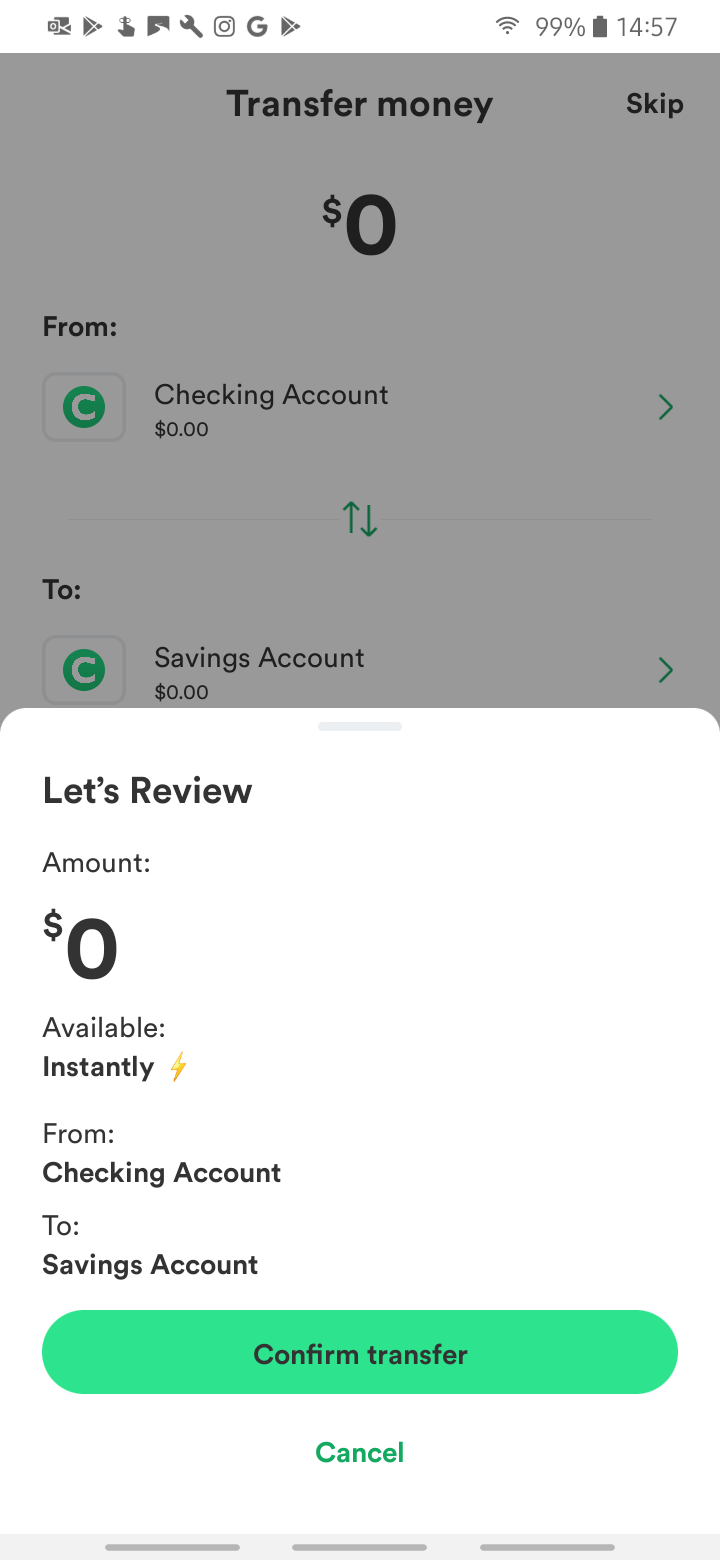 Moving Money Around Like Adulting Requires