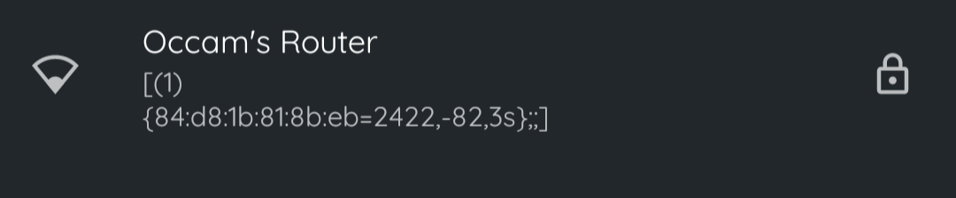 Occam’s Router